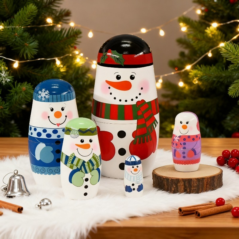 Home Office Furniture Sets - 5PCS/Set Doll Style Christmas Desktop Ornaments,
