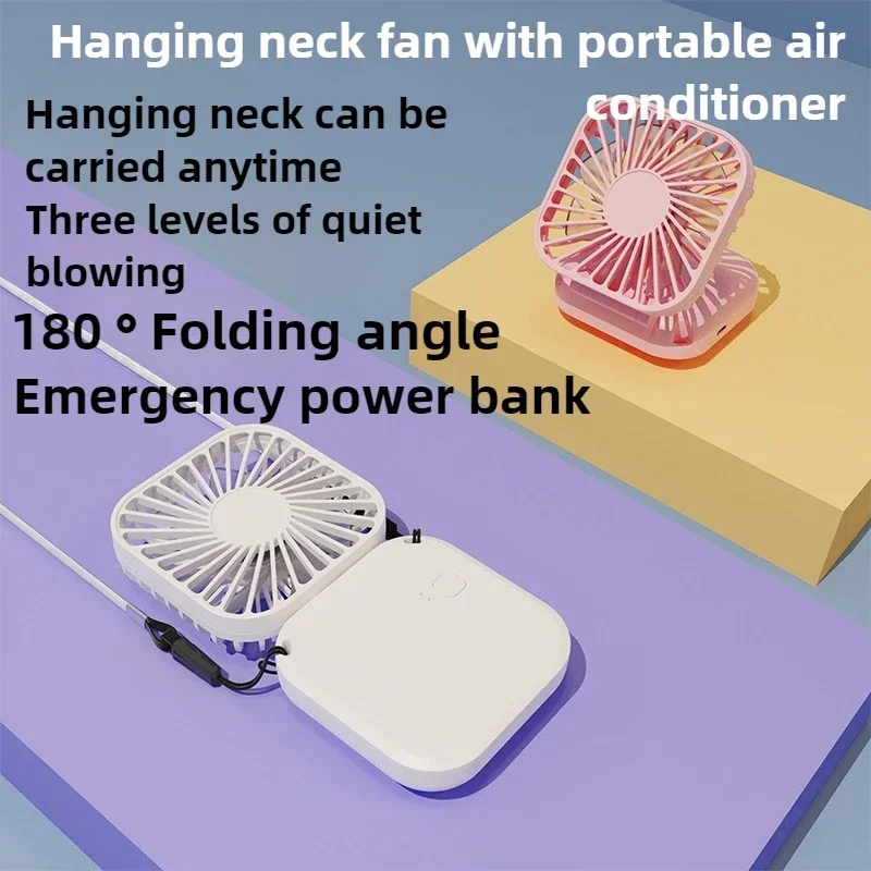 Usb Desk Fan - NEW Mini Hanging Neck Fans Portable