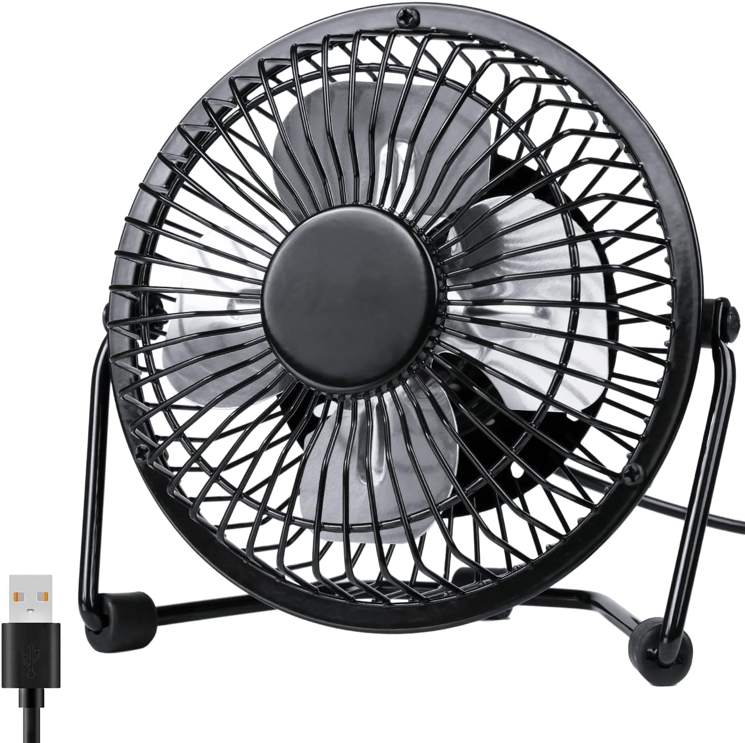 Mini USB Desk Fan, Quiet 4-Inc - Usb Desk Fan 리뷰 및 가격