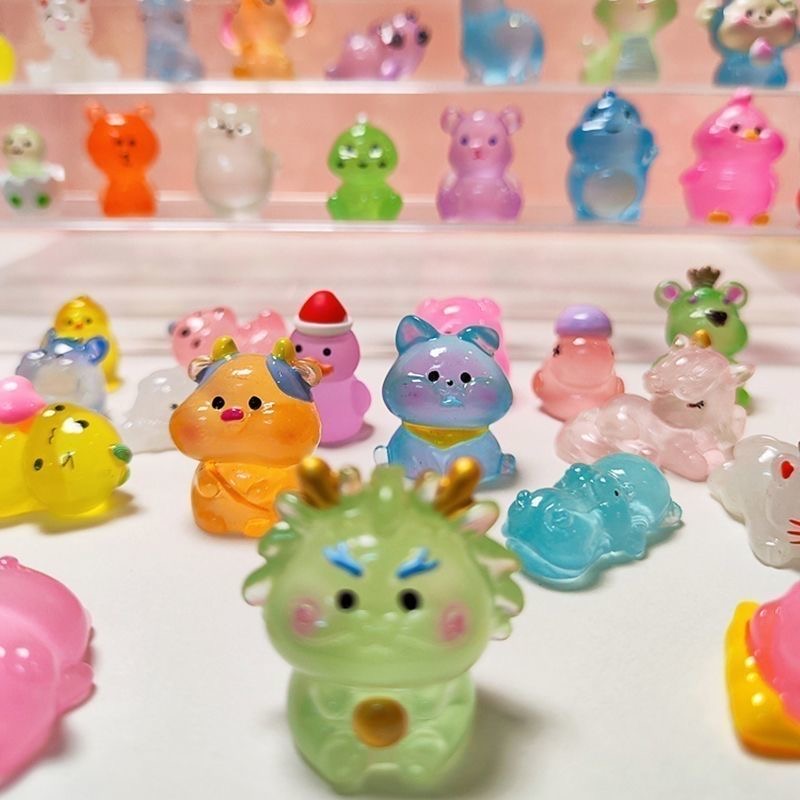 100Pcs Mini Luminous Resin Bli - Home Office Box 리뷰 및 가격