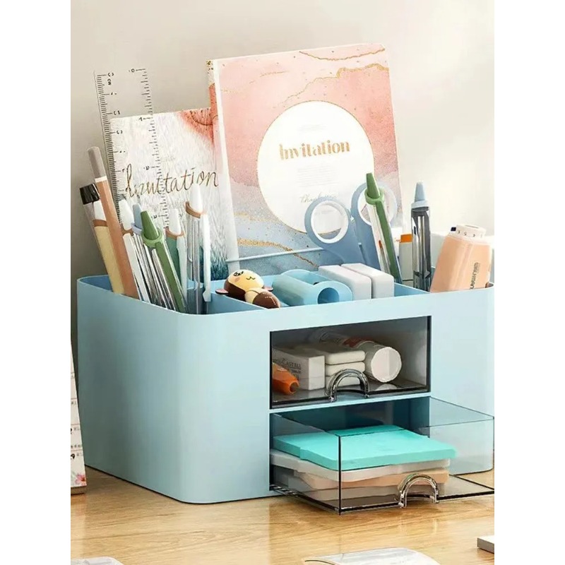 1PC Pen Organizer With 2 Drawe - Home Office Furniture Sets 리뷰 및 가격