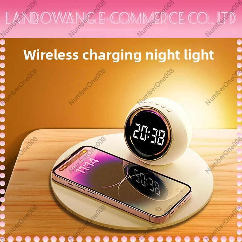 Wireless Charger Night Light,  - Led Desk Clock 리뷰 및 가격