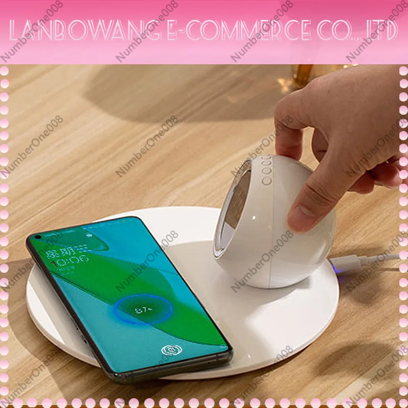 Wireless Charger Night Light,  - Led Desk Clock 리뷰 및 가격