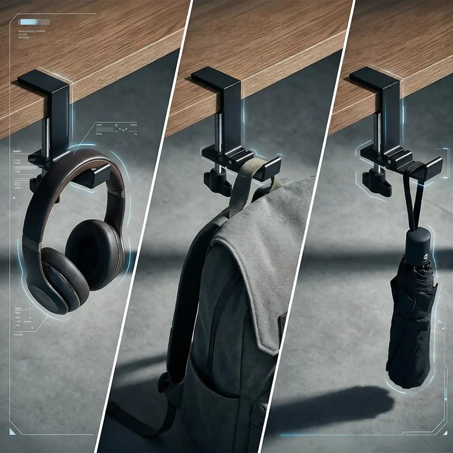 Adjustable Desk Edge Hook Gami - Home Office Headset 리뷰 및 가격
