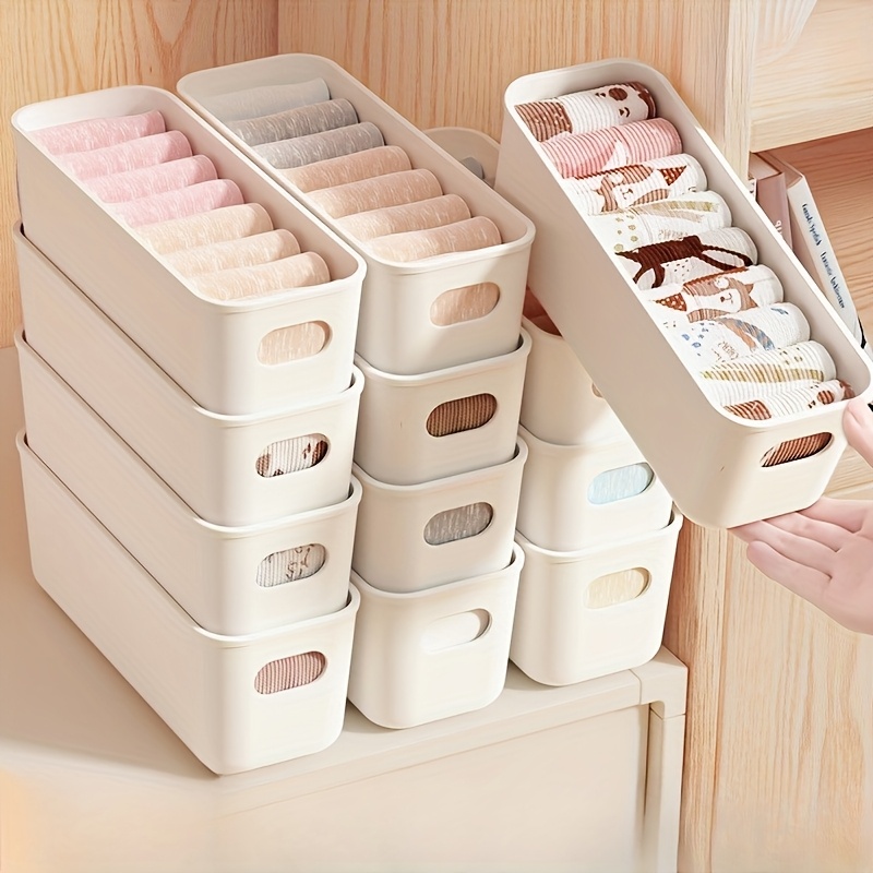 4pcs White Plastic Storage Box - Home Office Furniture Sets 리뷰 및 가격