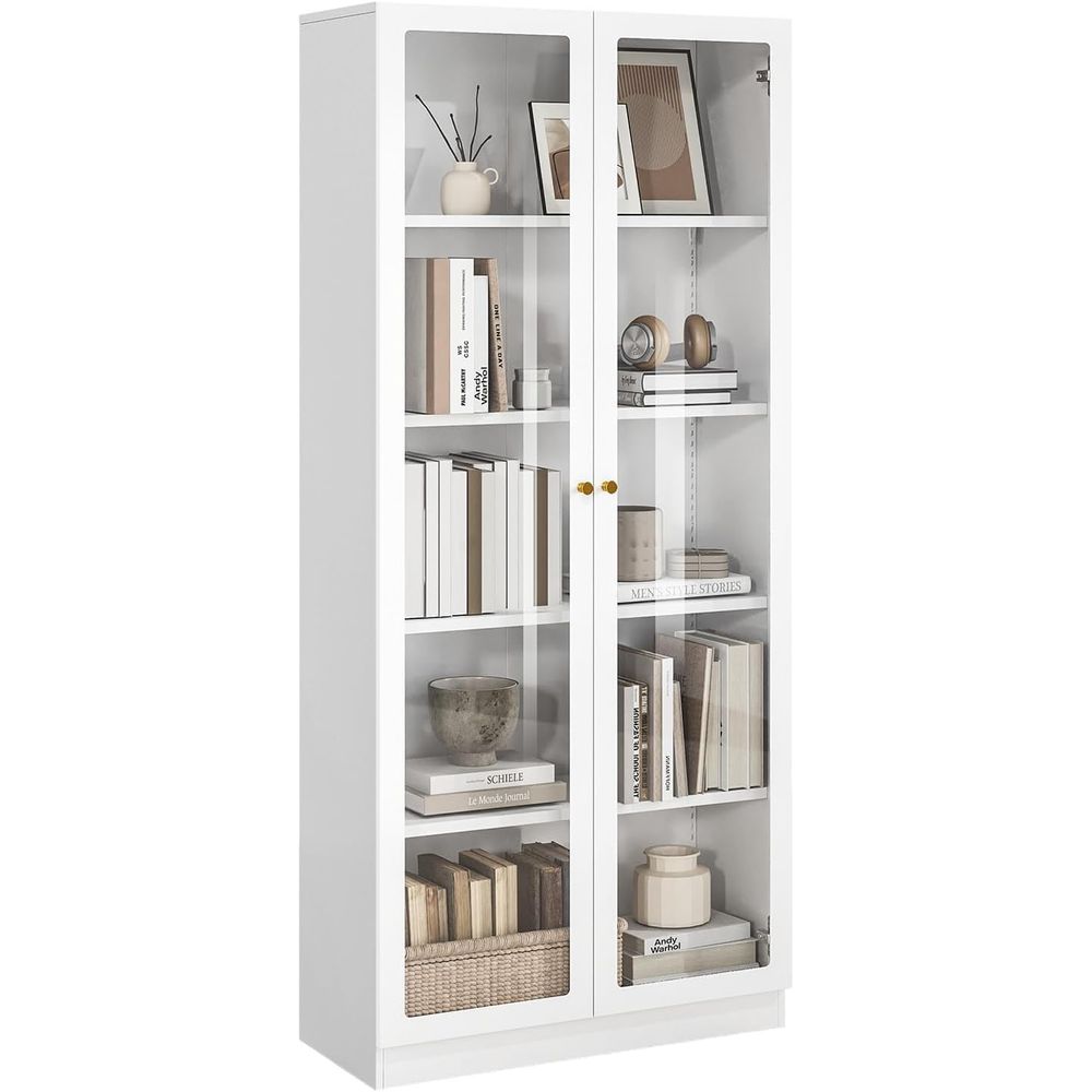 70.87 Tall Metal Bookshelf, 5- - Home Office In Living Room 리뷰 및 가격