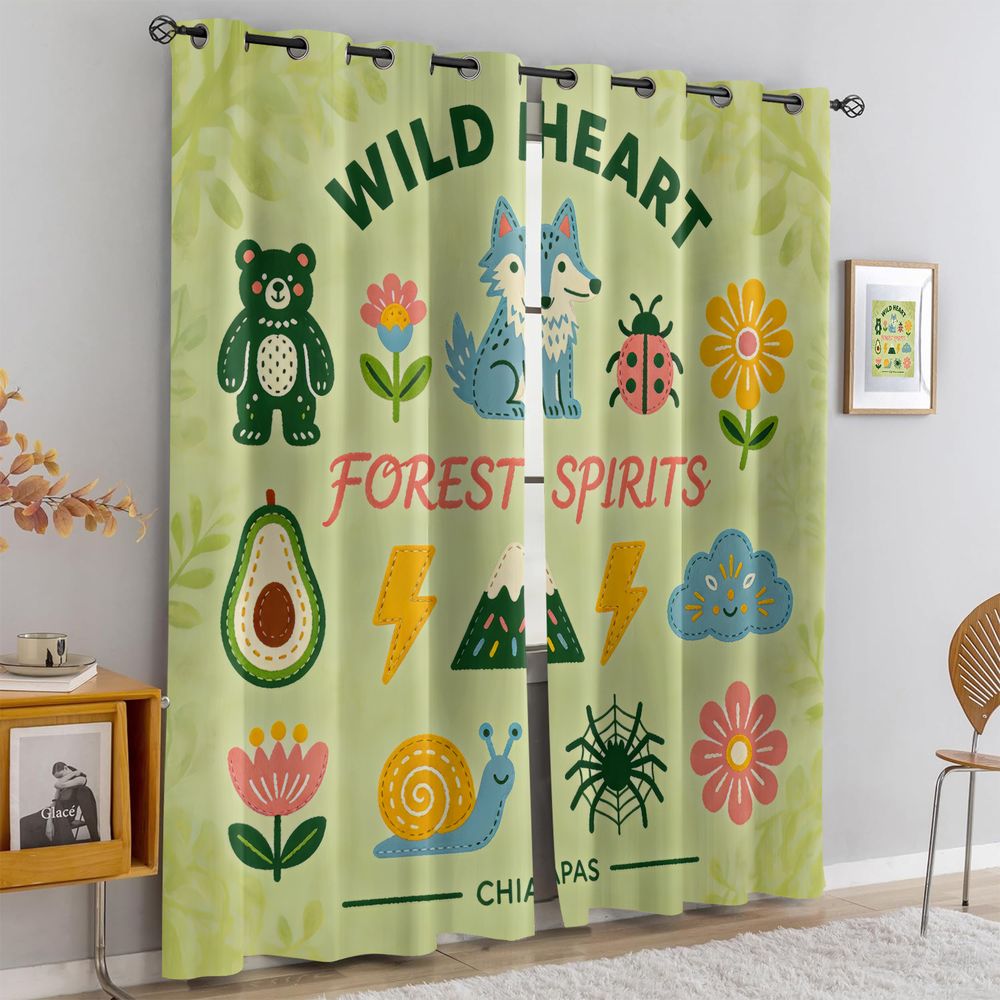Wild Heart Forest Spirits Wolf - Home Office In Living Room 리뷰 및 가격