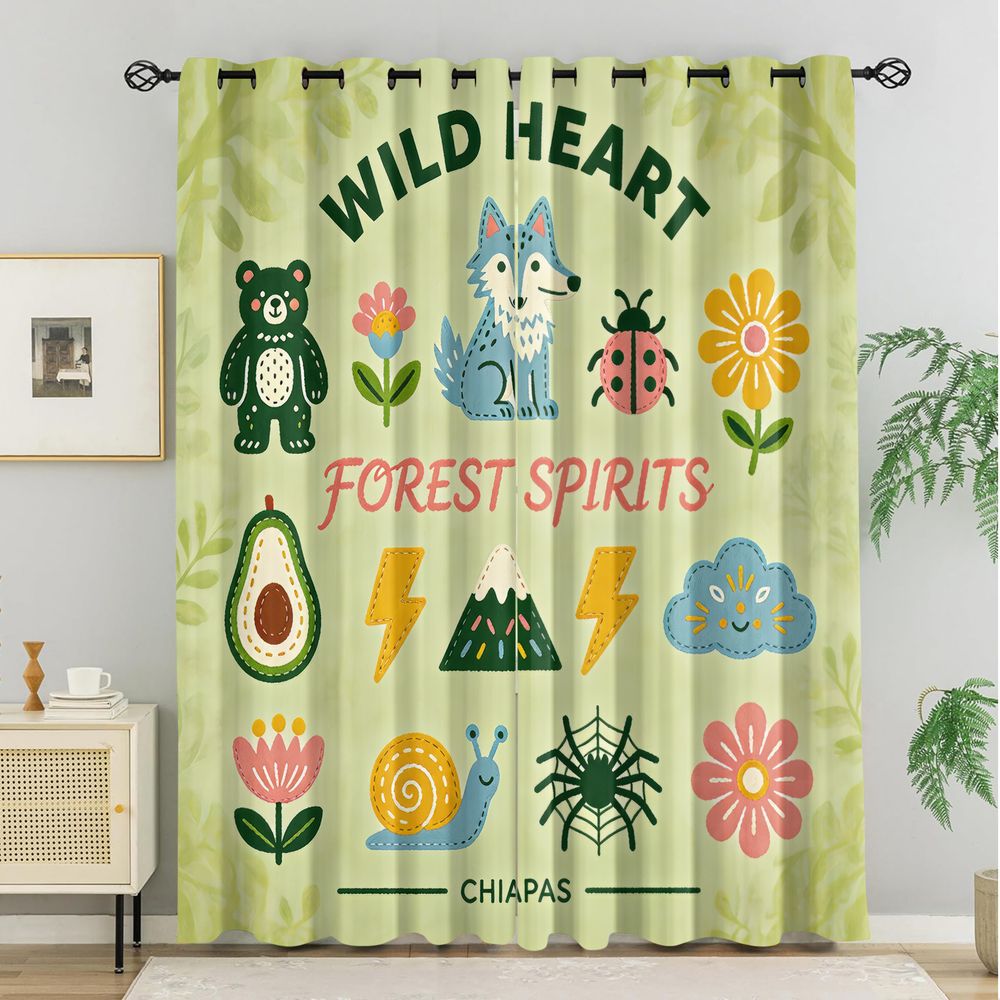 Wild Heart Forest Spirits Wolf - Home Office In Living Room 리뷰 및 가격