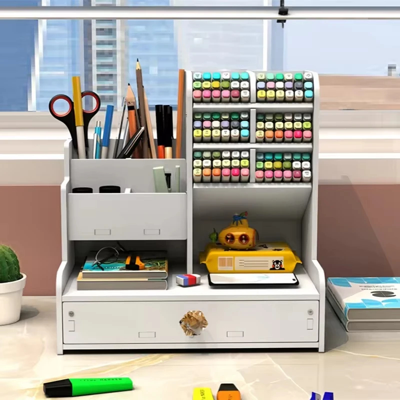 White 10-Grid Stationery Stora - Home Office Furniture Sets 리뷰 및 가격
