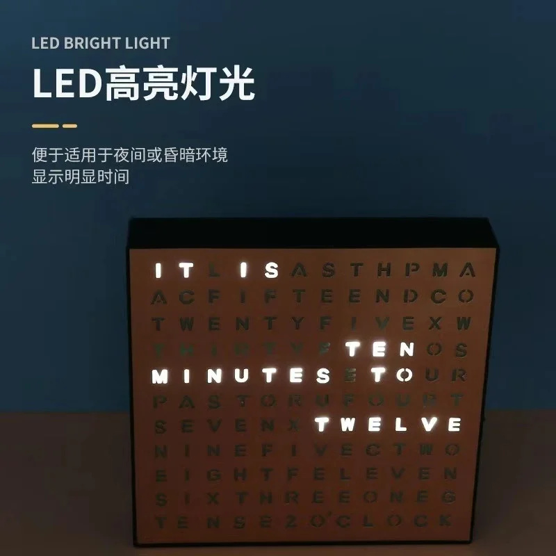 Timed Electronic Lightbox Engl - Led Desk Clock 리뷰 및 가격