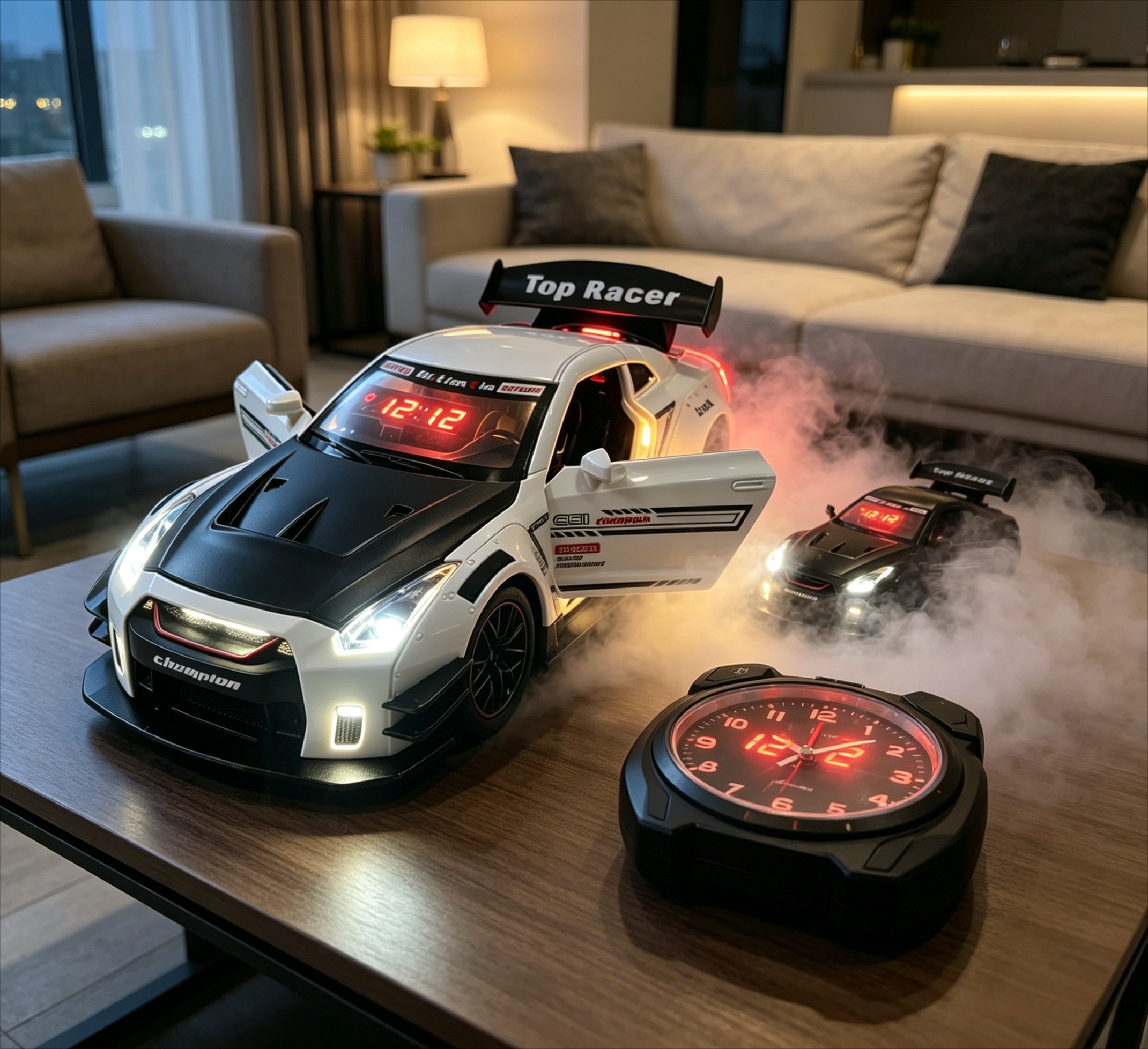 Clear LED Display & Realistic  - Led Desk Clock 리뷰 및 가격