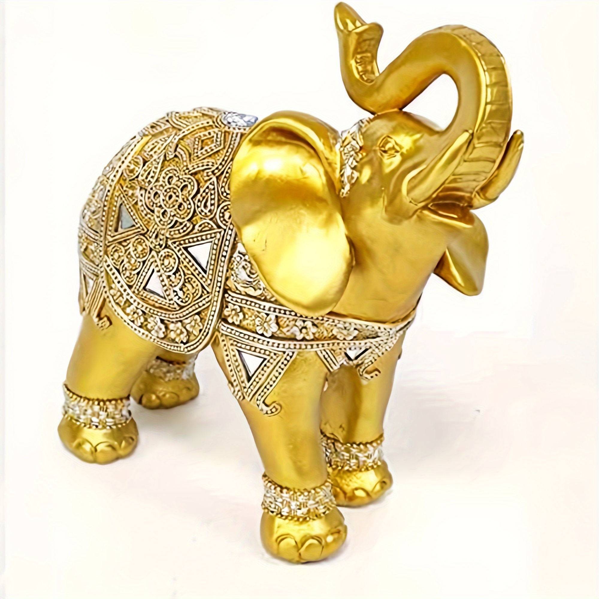 9 Inch Elephant Statue Figurin - Home Office Gifts 리뷰 및 가격