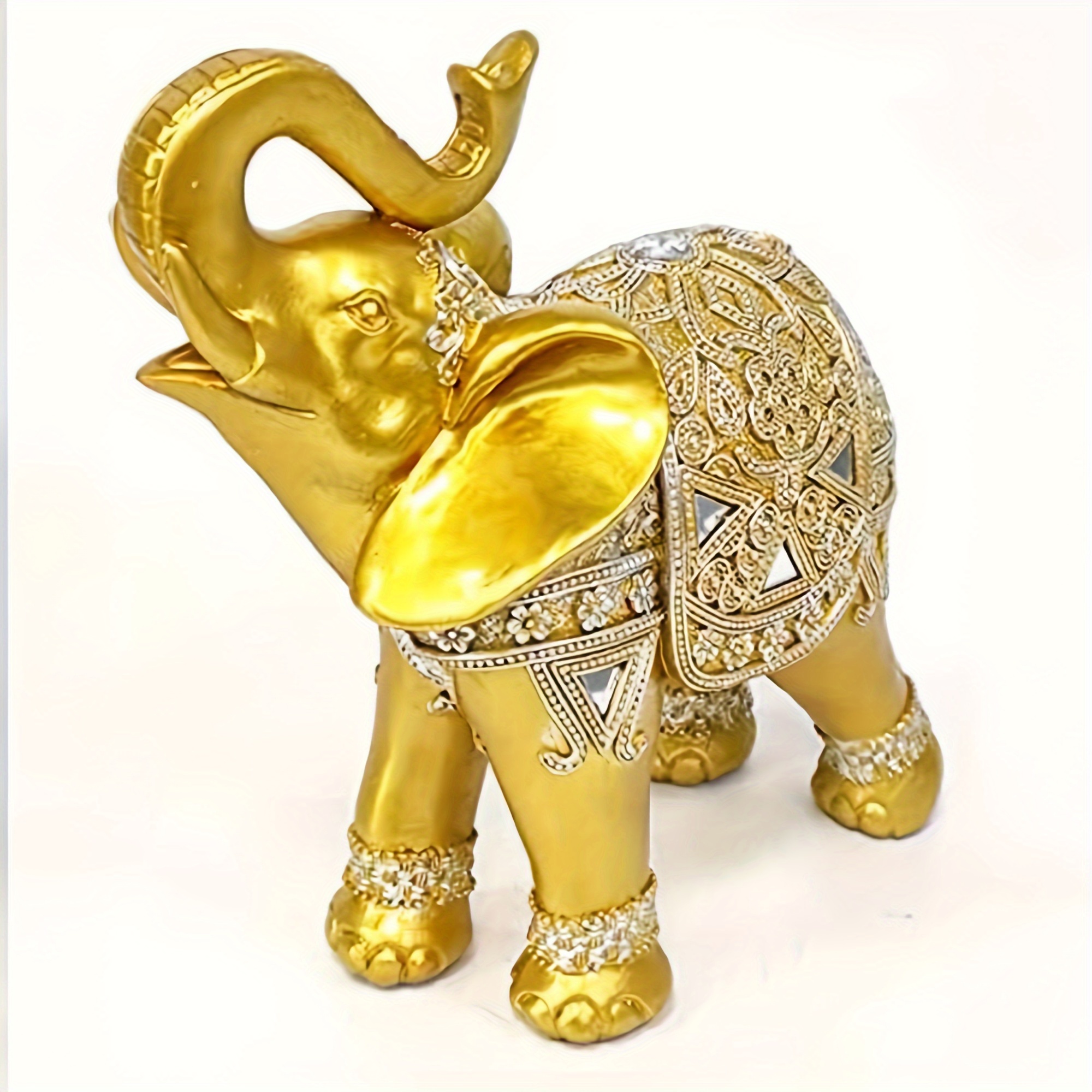 9 Inch Elephant Statue Figurin - Home Office Gifts 리뷰 및 가격