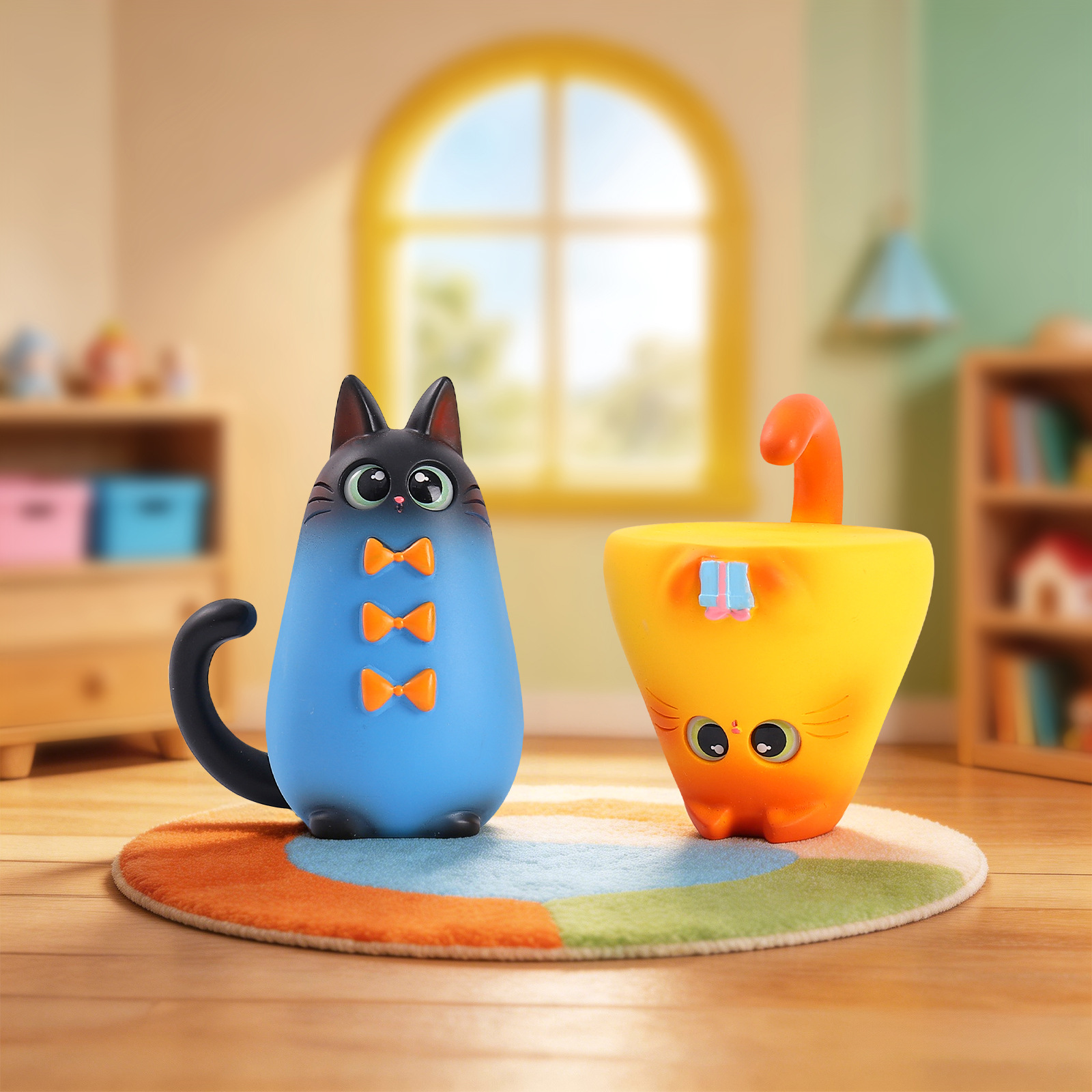 Blind Box Cat Figurine Resin C - Home Office Desk Ideas 리뷰 및 가격
