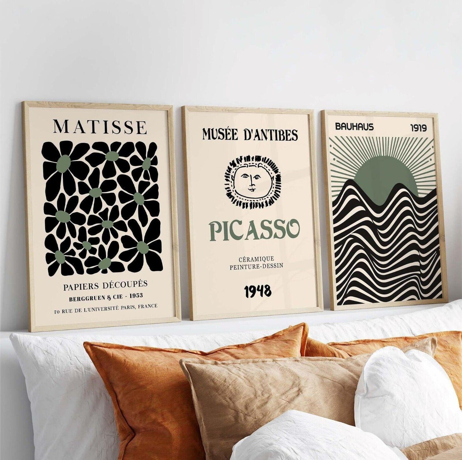 3pcs/set Retro Matisse Canvas  - Home Office Furniture Sets 리뷰 및 가격
