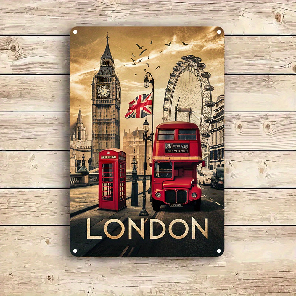 Vintage London Aluminum Wall A - Home Office Of London 리뷰 및 가격