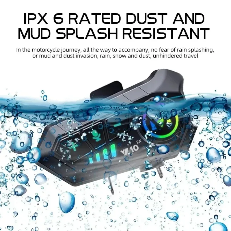 Y10 2x Motorcycle Helmet Bluet - Home Office Headset 리뷰 및 가격