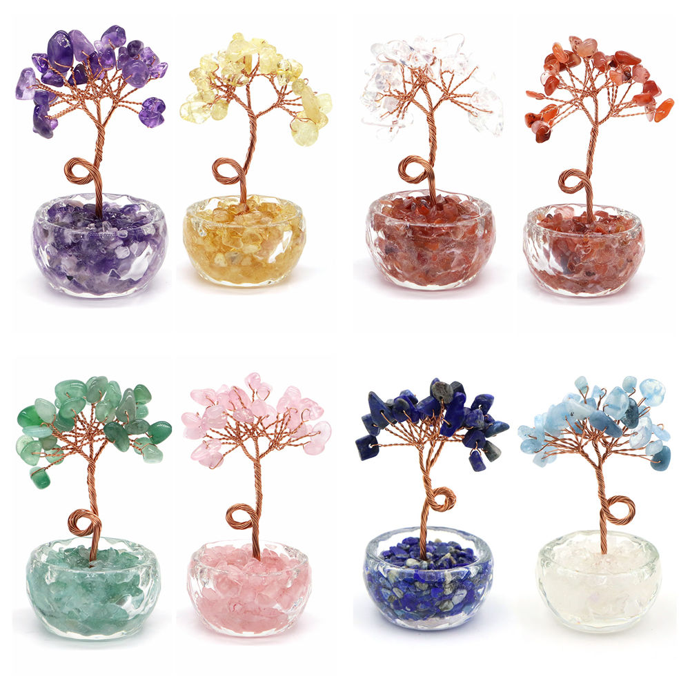 Natural Gemstone Crystal Lucky - Home Office In Living Room 리뷰 및 가격