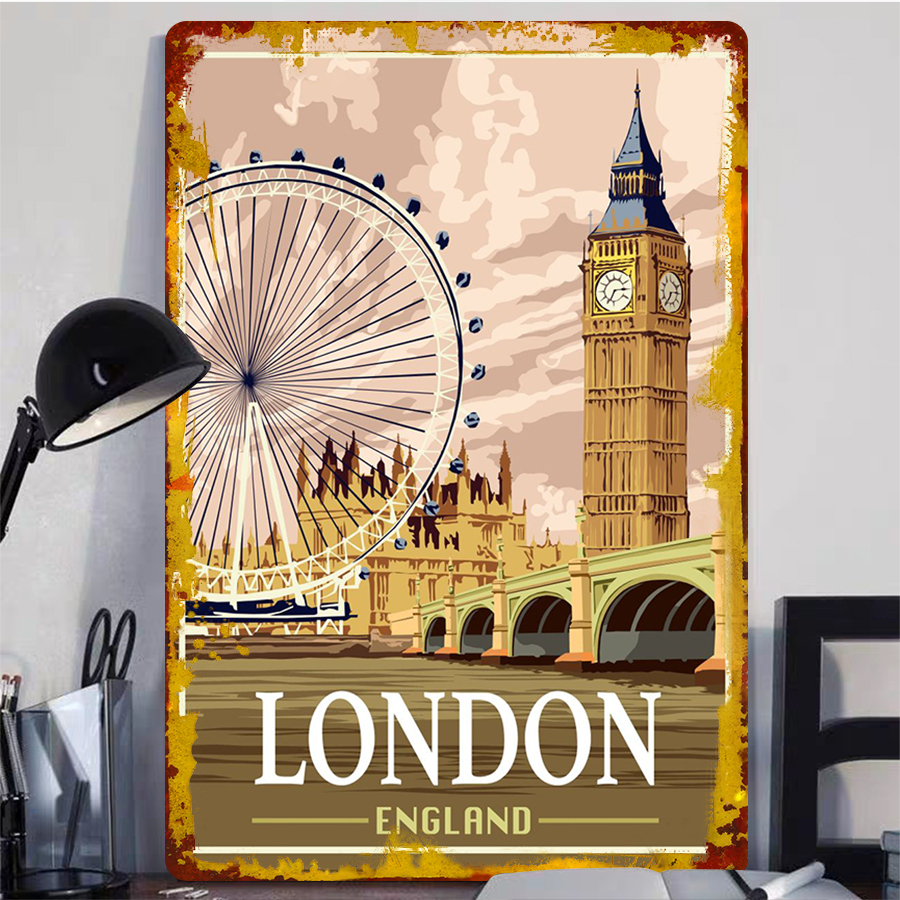 London England Landmark Metal  - Home Office Of London 리뷰 및 가격