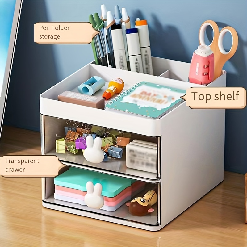 1pc Transparent Drawer Rabbit  - Home Office Furniture Sets 리뷰 및 가격