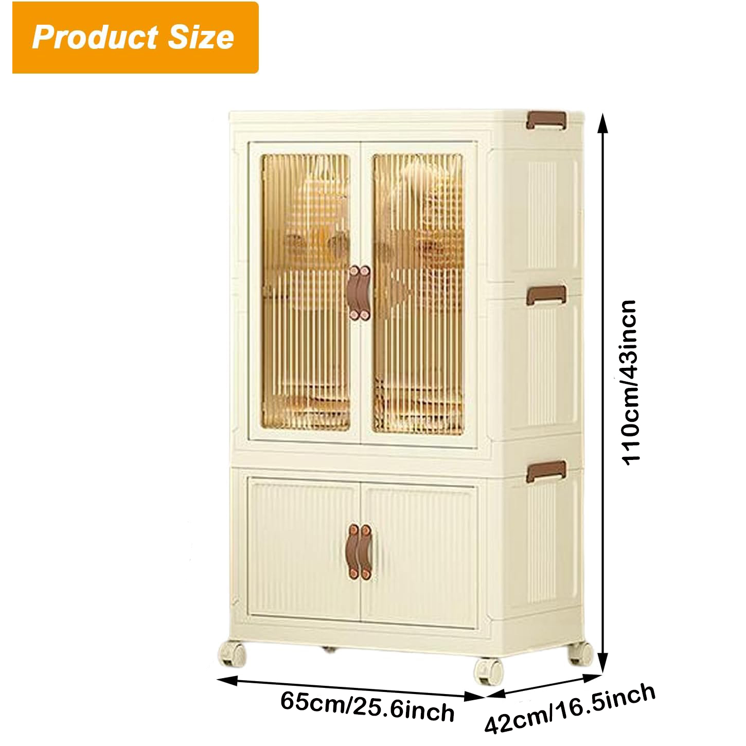 Foldable Wardrobe Cabinet with - Home Office Box 리뷰 및 가격