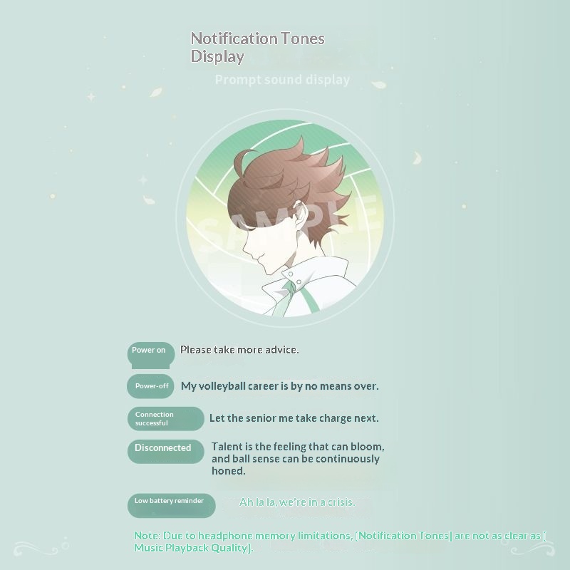Oikawa Tooru Haikyuu  Wireless - Noise Canceling Headphones 리뷰 및 가격