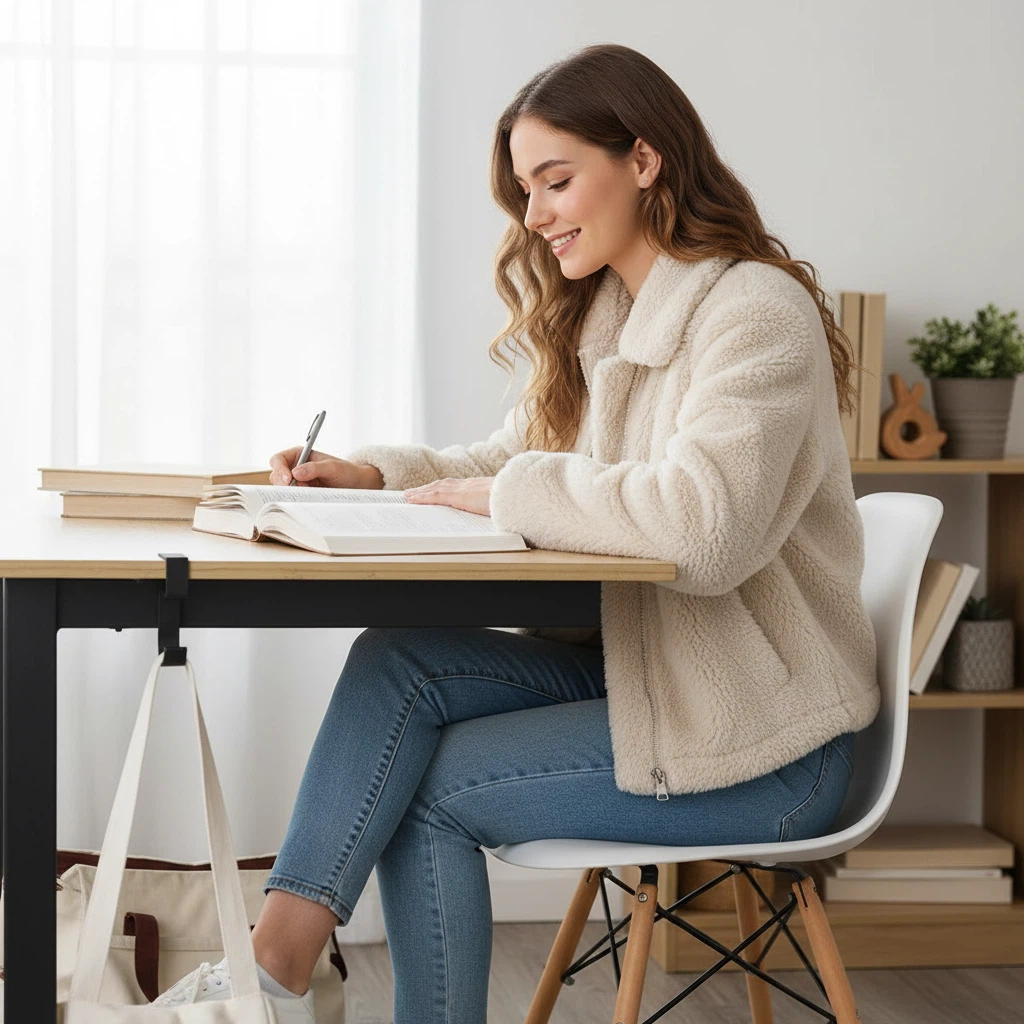 5-Shaped Portable Desk Hook |  - Home Office Desk Ideas 리뷰 및 가격