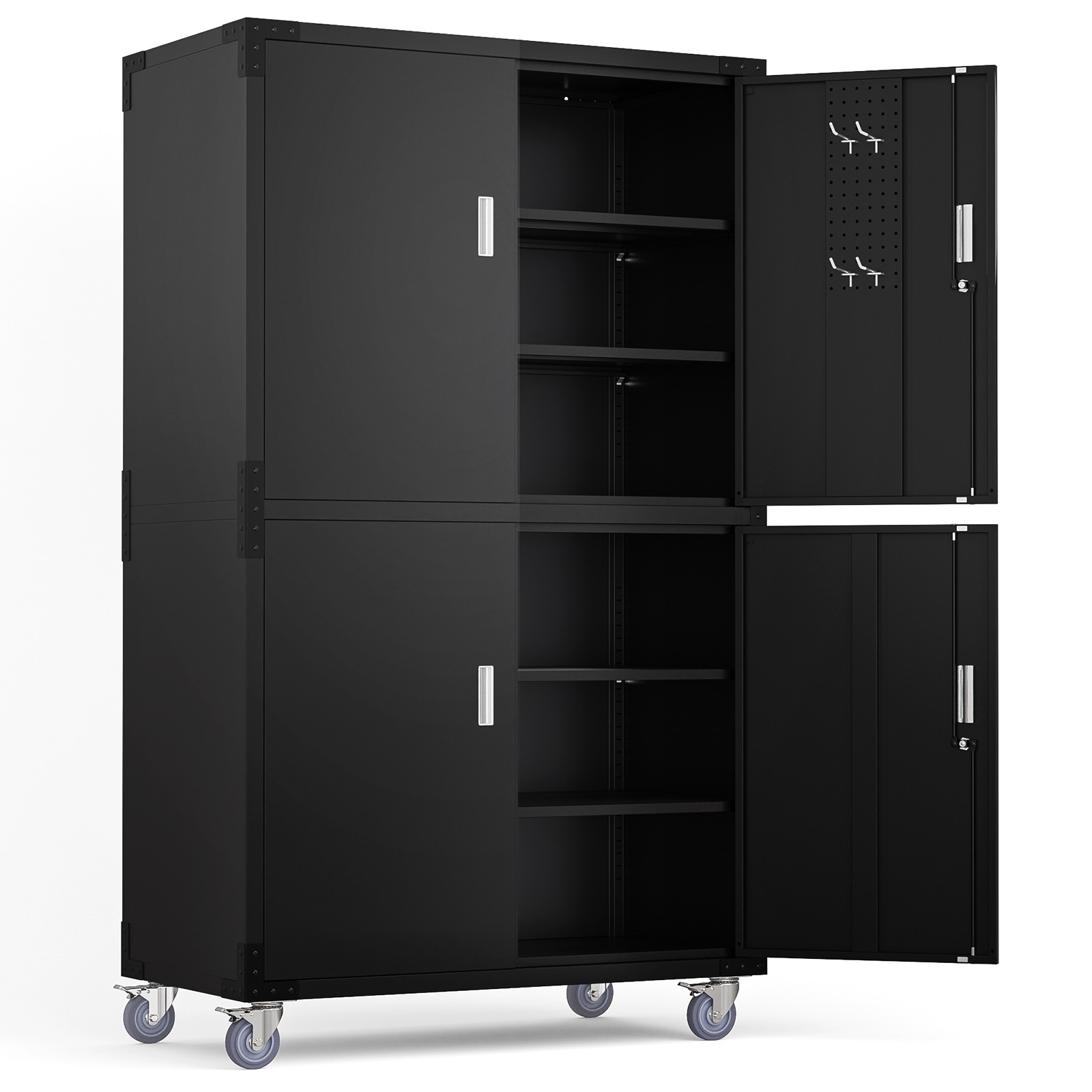 4-Door Garage Cabinet with Adj - Home Office In Living Room 리뷰 및 가격