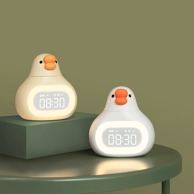 Cartoon Goose Digital Alarm Cl - Led Desk Clock 리뷰 및 가격