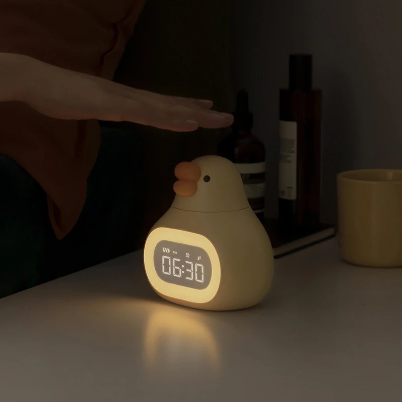 Cartoon Goose Digital Alarm Cl - Led Desk Clock 리뷰 및 가격