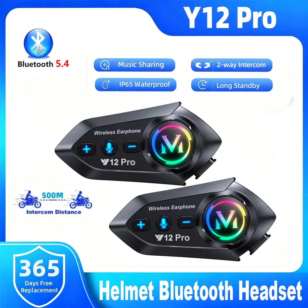 Y12 Pro Motorcycle Helmet Blue - Home Office Headset 리뷰 및 가격