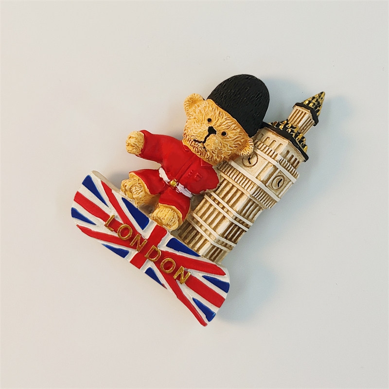 London Big Ben Bear 3D Painted - Home Office Of London 리뷰 및 가격
