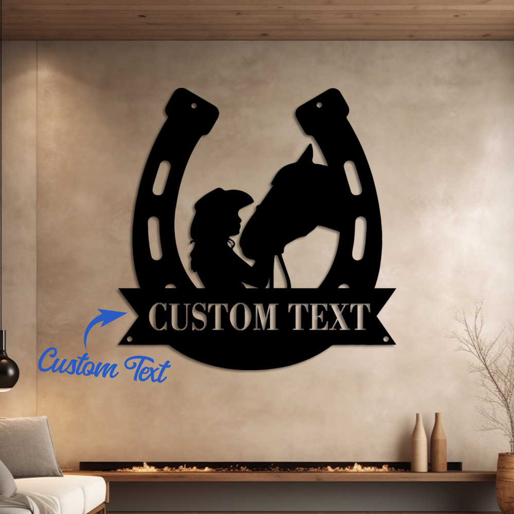 1pc Fashion Customized Horsesh - Home Office In Living Room 리뷰 및 가격