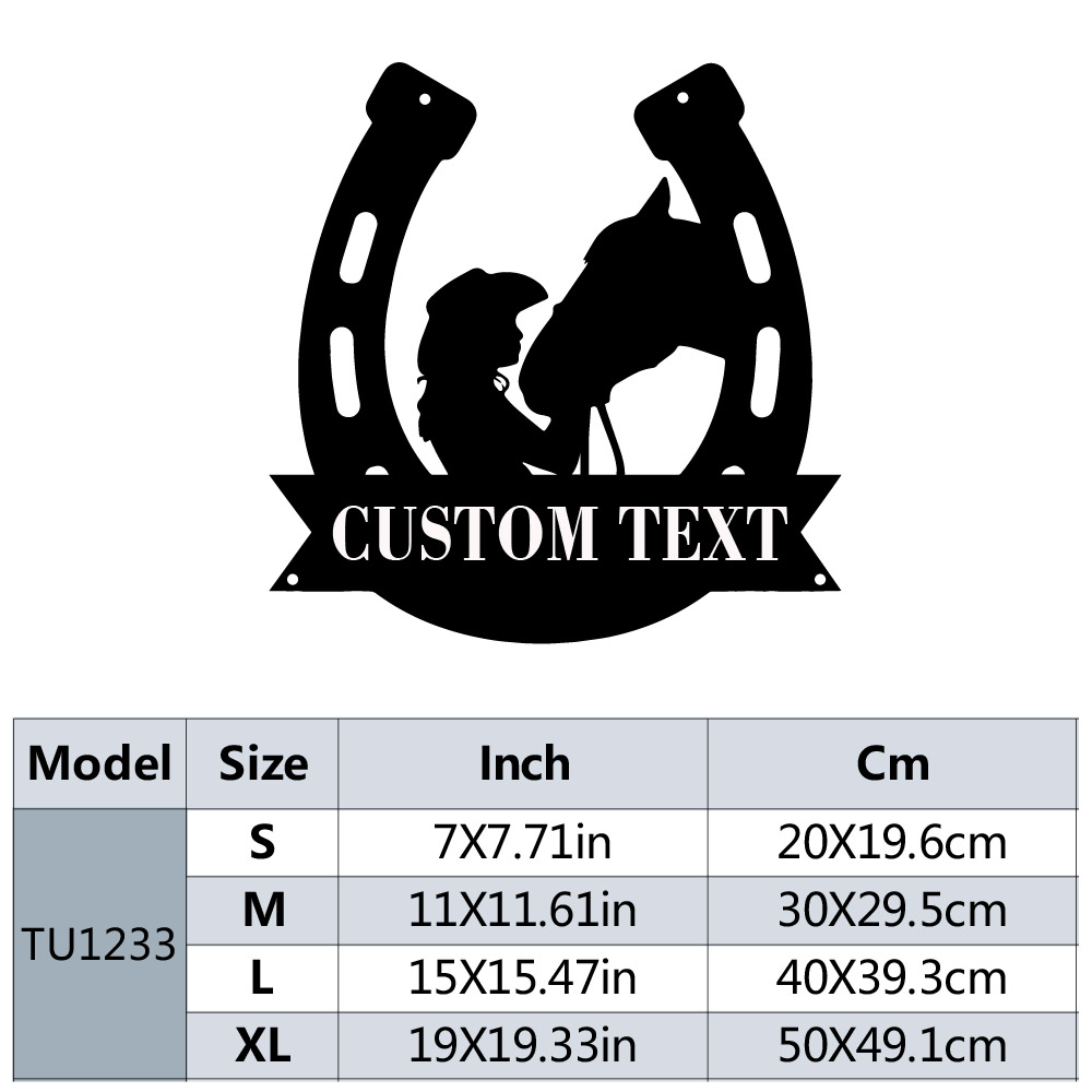 1pc Fashion Customized Horsesh - Home Office In Living Room 리뷰 및 가격