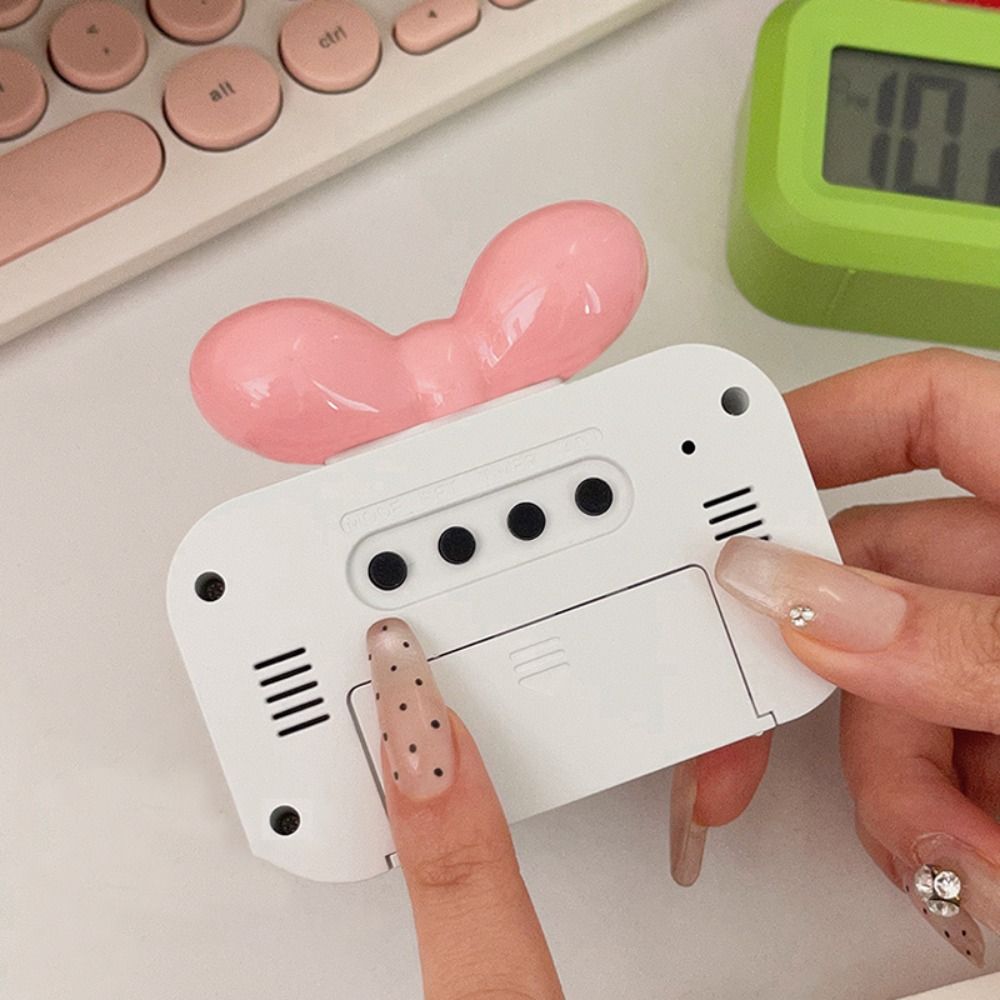 Cute Bowknot LED Digital Clock - Led Desk Clock 리뷰 및 가격