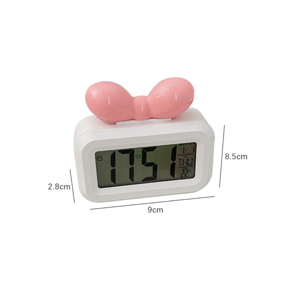 Cute Bowknot LED Digital Clock - Led Desk Clock 리뷰 및 가격