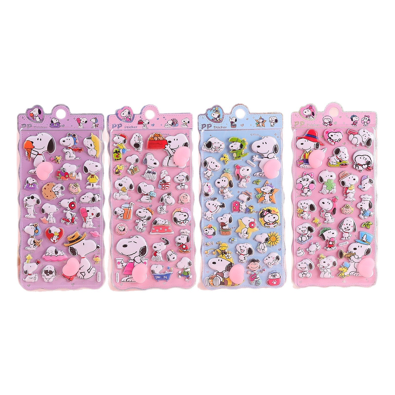 1/4pcs Snoopy 3D Stickers Scra - Home Office Gifts 리뷰 및 가격