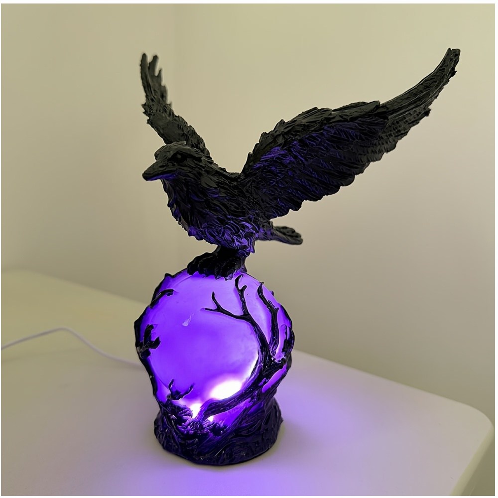 Mysterious Raven Moonlight Lam - Home Office Gifts 리뷰 및 가격