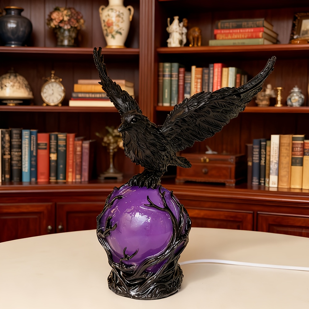 Mysterious Raven Moonlight Lam - Home Office Gifts 리뷰 및 가격