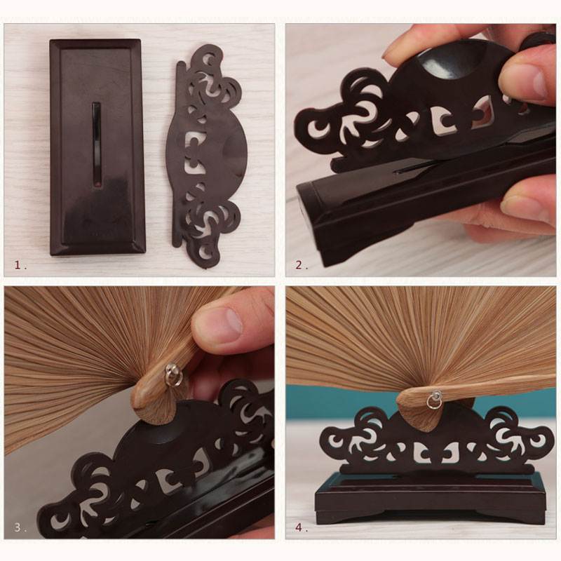 Vintage Art Style Folding Fan  - Home Office Desk Ideas 리뷰 및 가격