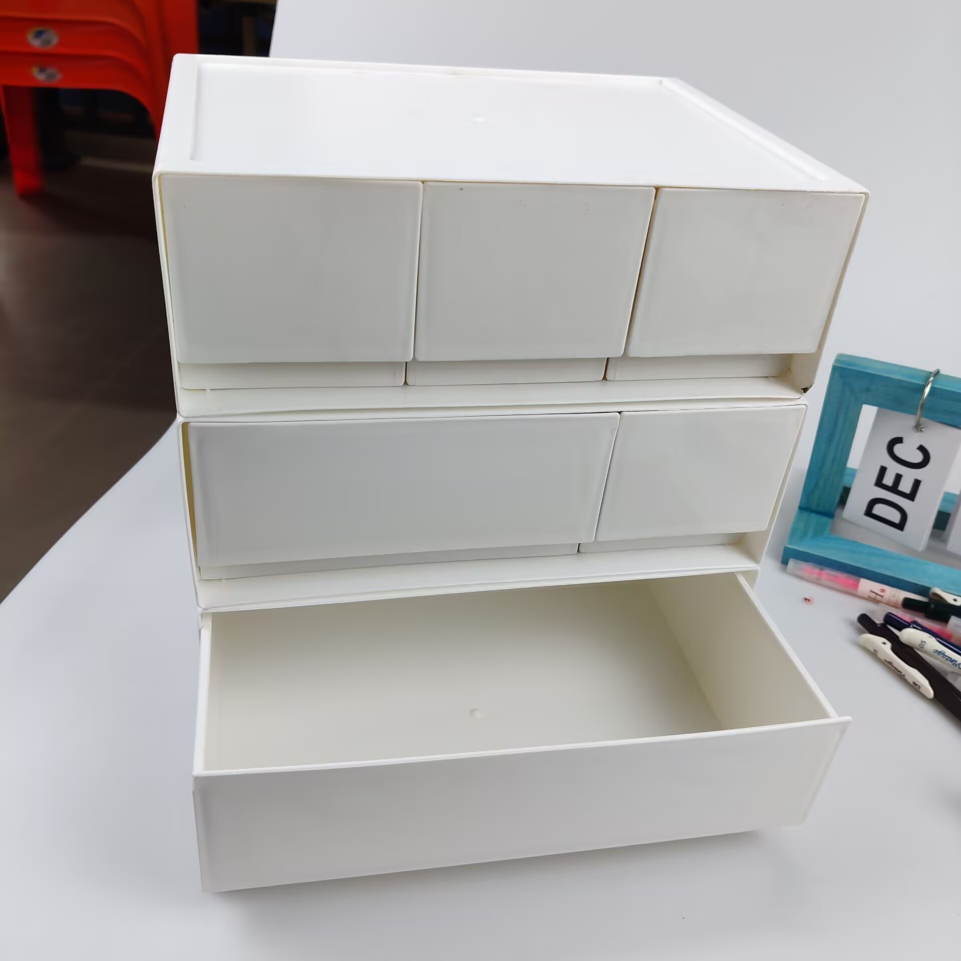 Desktop Storage Box, Drawer, C - Home Office Furniture Sets 리뷰 및 가격