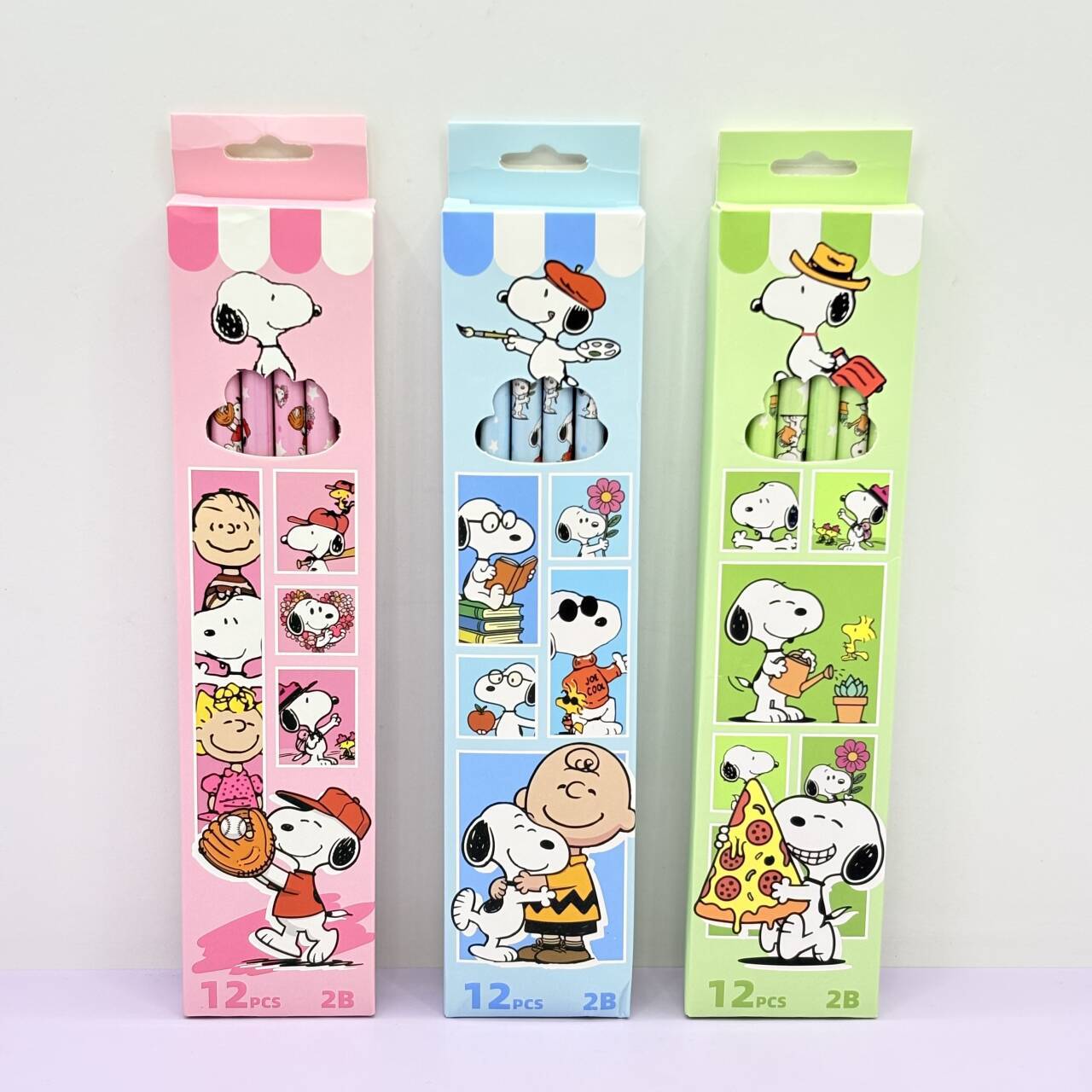 12/48PCS Snoopy pencil cartoon - Home Office Gifts 리뷰 및 가격