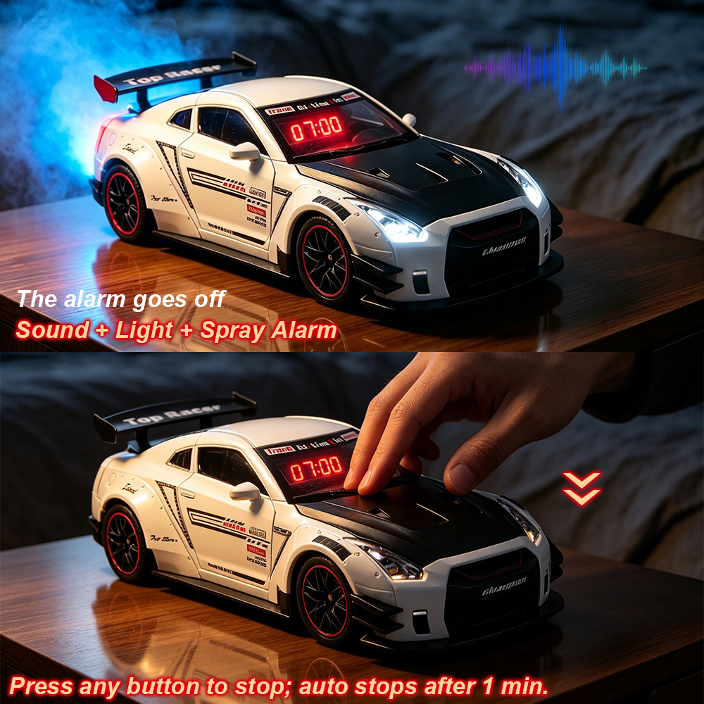 1Set Remote Control HyperCar A - Led Desk Clock 리뷰 및 가격
