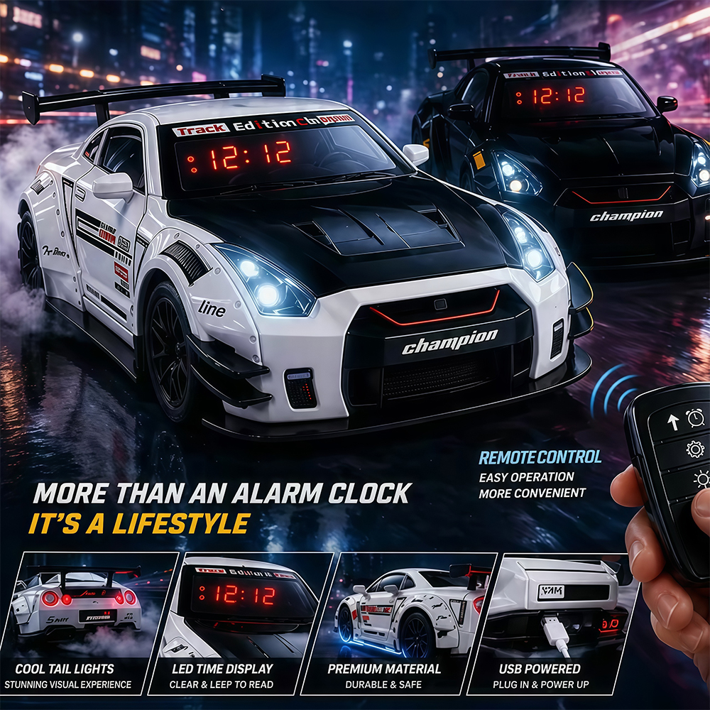 1Set Remote Control HyperCar A - Led Desk Clock 리뷰 및 가격