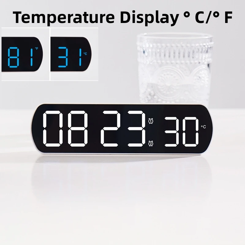 Voice Control Digital Alarm Ti - Led Desk Clock 리뷰 및 가격