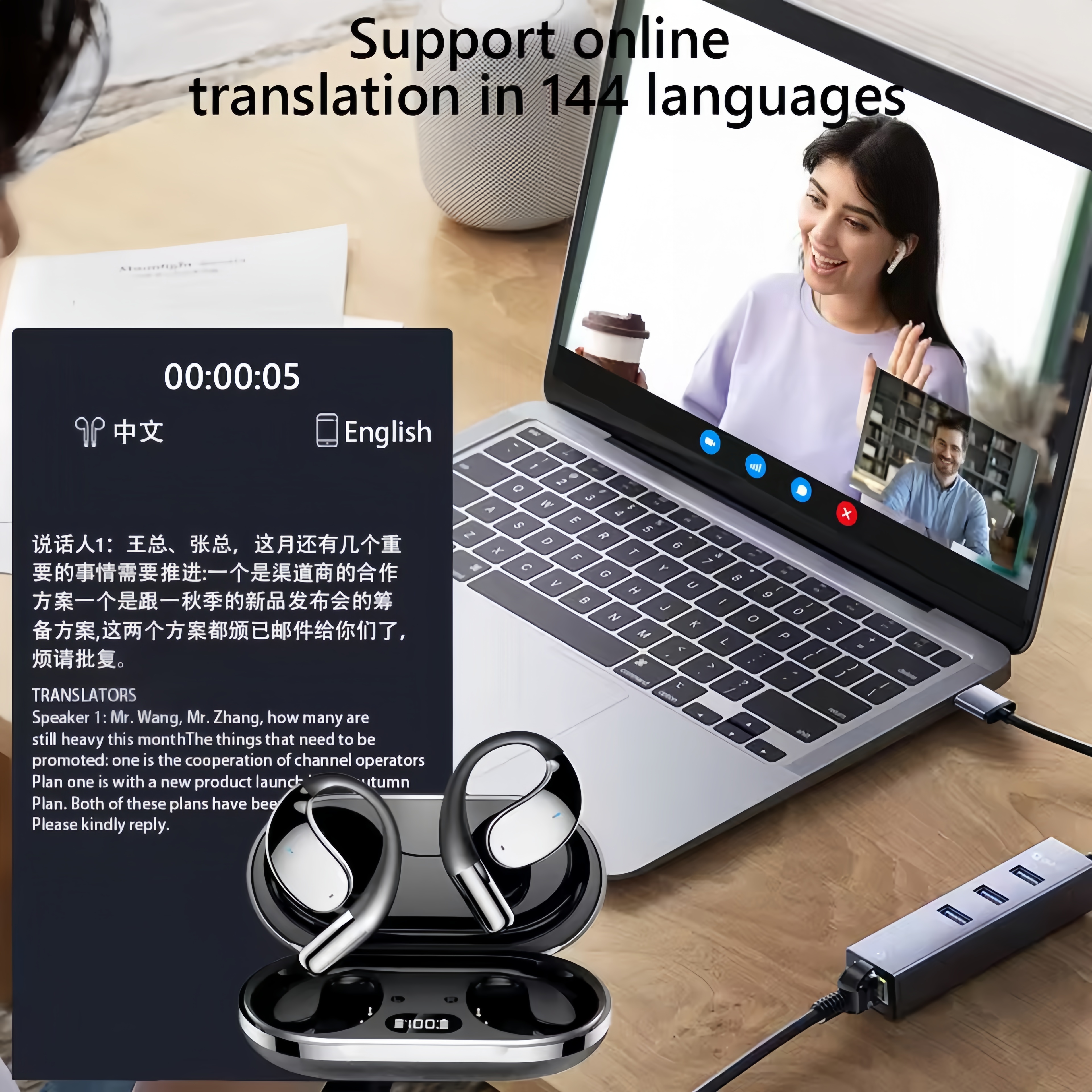 2026 New AI Translation Earbud - Home Office Headset 리뷰 및 가격