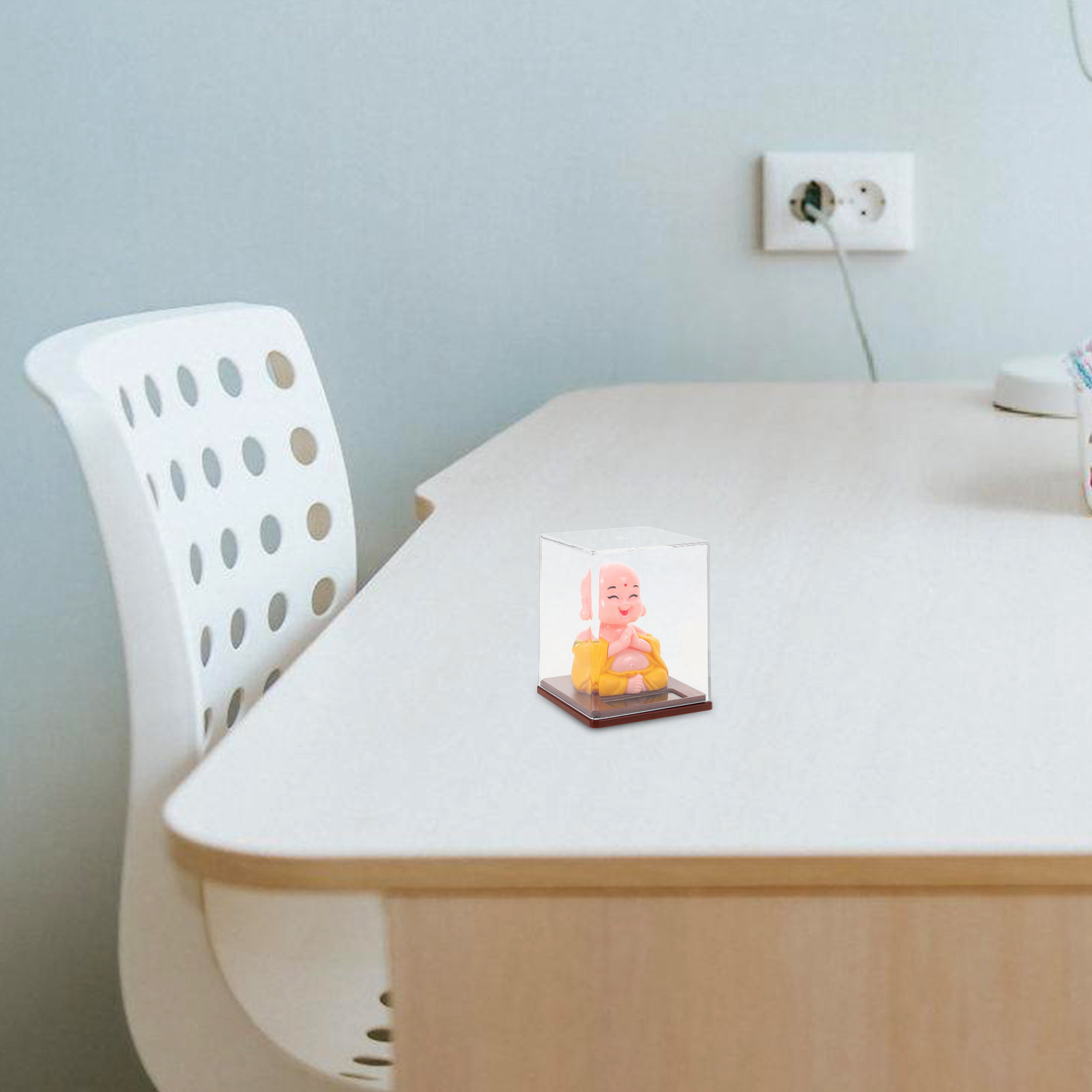 Mini Monk Statue Car Dashboard - Home Office In Living Room 리뷰 및 가격