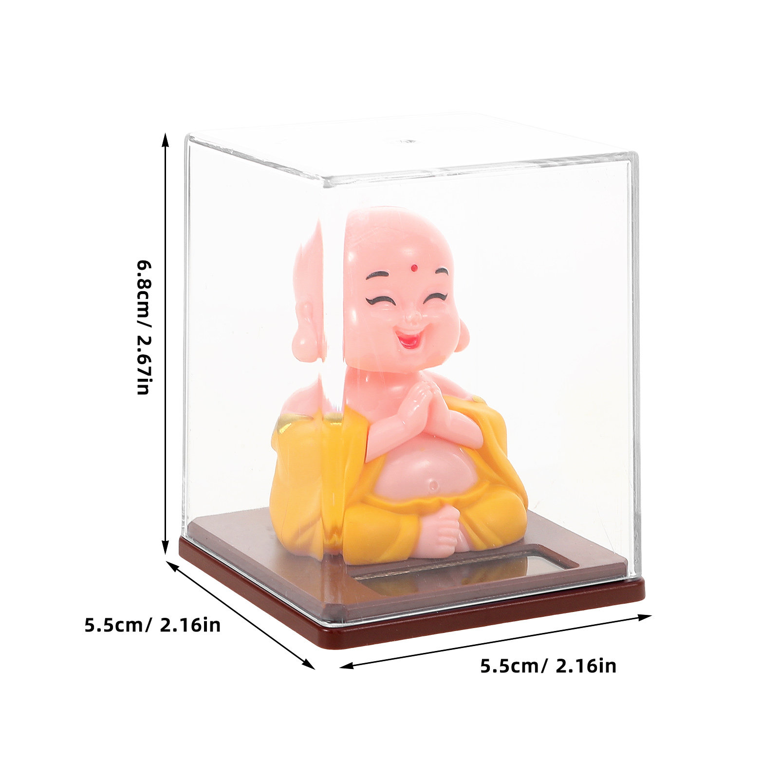 Mini Monk Statue Car Dashboard - Home Office In Living Room 리뷰 및 가격
