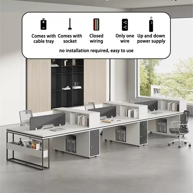 Office Staff Work Desk And Cha - Home Office Furniture Sets 리뷰 및 가격