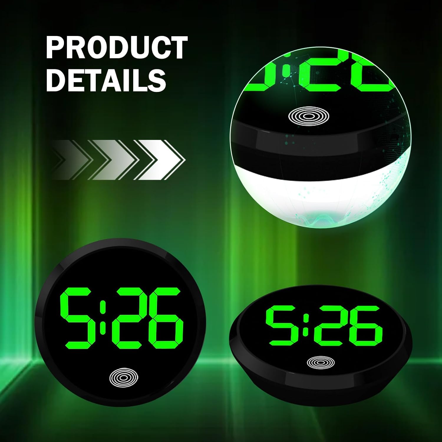 Universal Car Dashboard Digita - Led Desk Clock 리뷰 및 가격